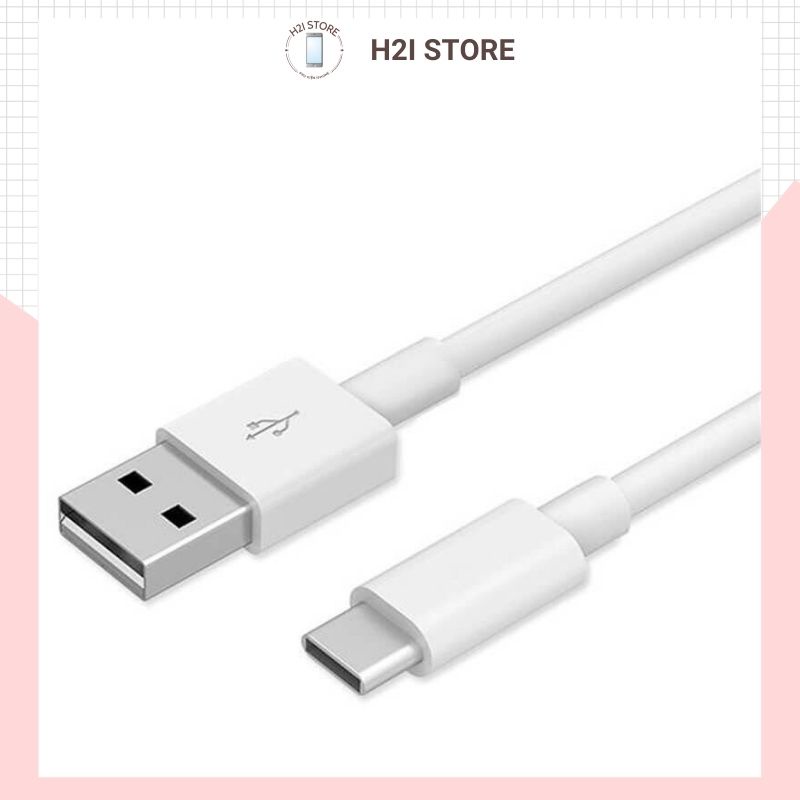 Cáp sạc nhanh oppo chân type C 3A- dây sạc nhanh oppo chất lượng type c - h2i store