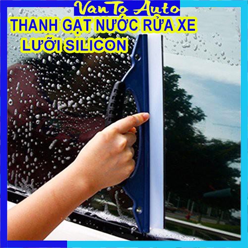 ⚡Video Thật⚡ Thanh Gạt Nước Rửa Xe Chuyên Dụng Lưỡi Silicon