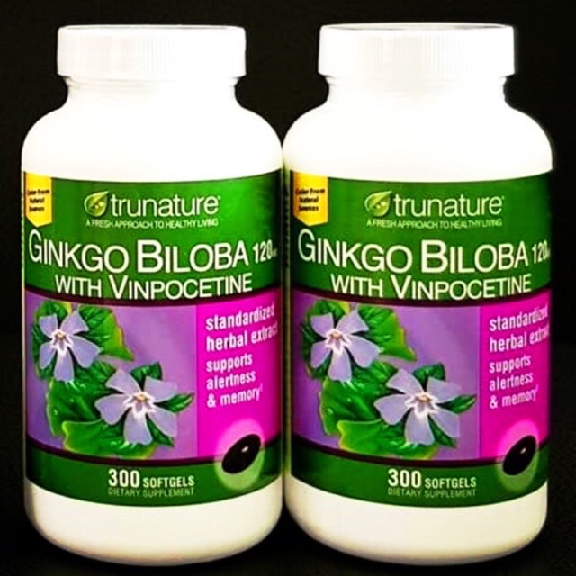 ( Date 07/2023) Viên uống bổ não Ginkgo Bilobe 300 viên Mỹ