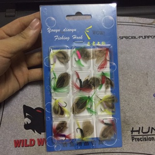 mồi fly câu cá suối 12 mồi/ vỉ