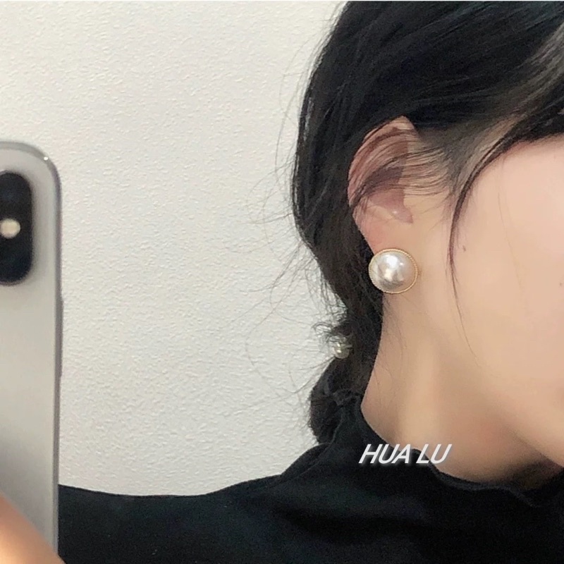 Khuyên tai đính hạt phong cách hàn quốc - Maben