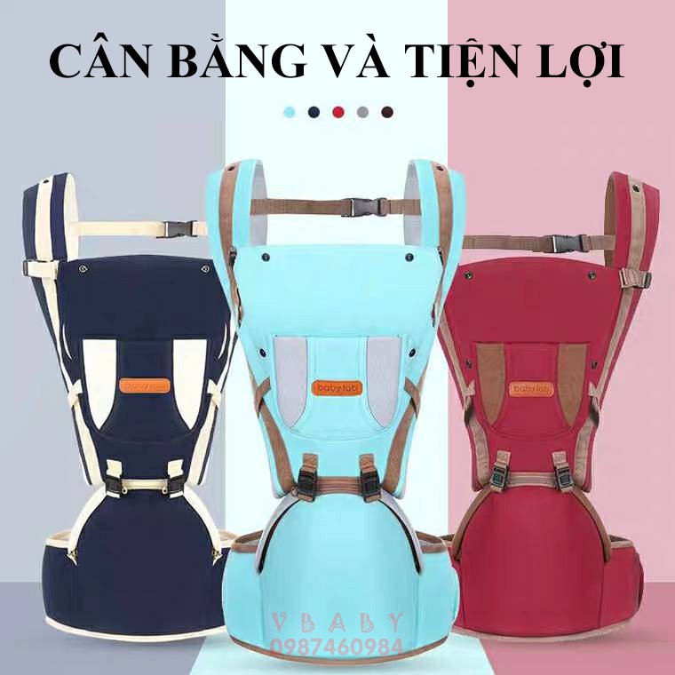 Địu ngồi chống gù lưng cho bé BabyLab-2