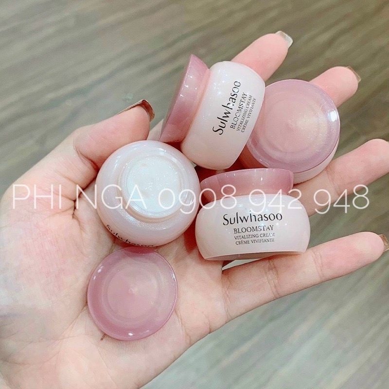 Dưỡng ẩm trắng hồng - 1 lọ kem Sulwhasoo hoa mơ 5ml