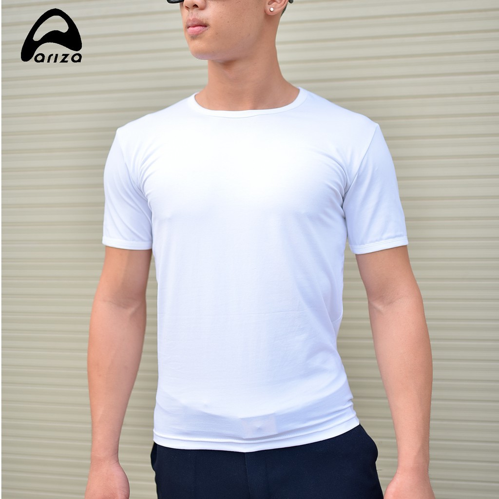 [ Xả kho ] Áo thun cộc tay nam body Ariza cotton thoáng mát - thấm hút mồ hôi | BigBuy360 - bigbuy360.vn