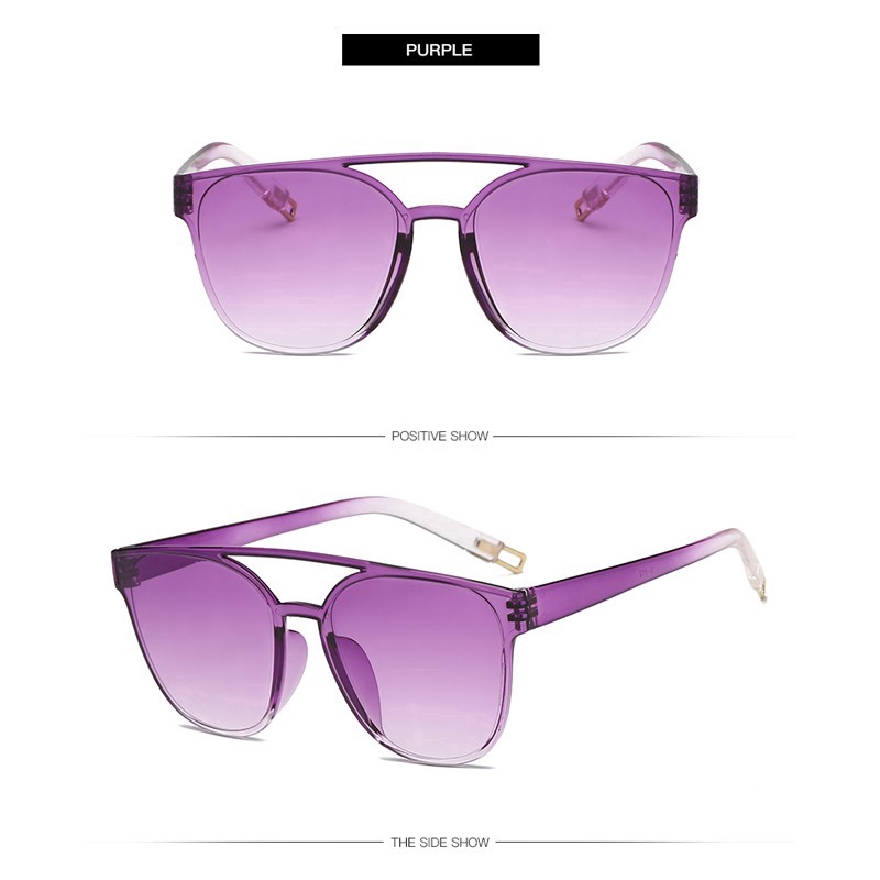 Kính mát gọng trong suốt đơn gỉan cho nam và nữ