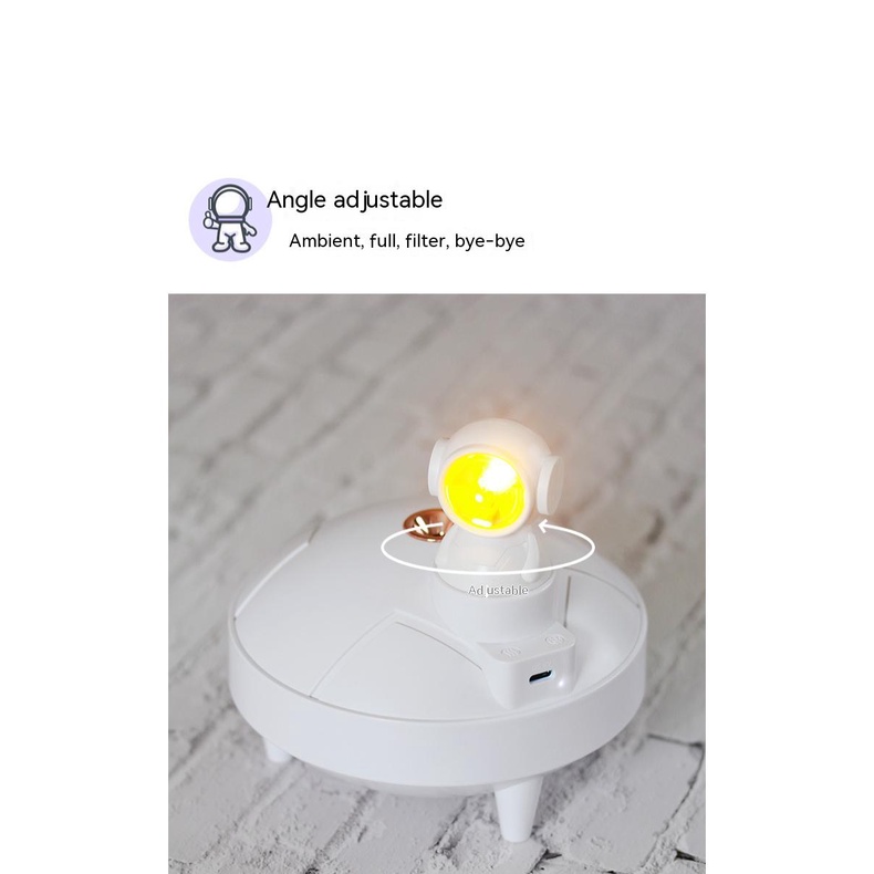 Máy Phun Sương Tạo Độ Ẩm Có Đèn Hình Phi Hành Gia