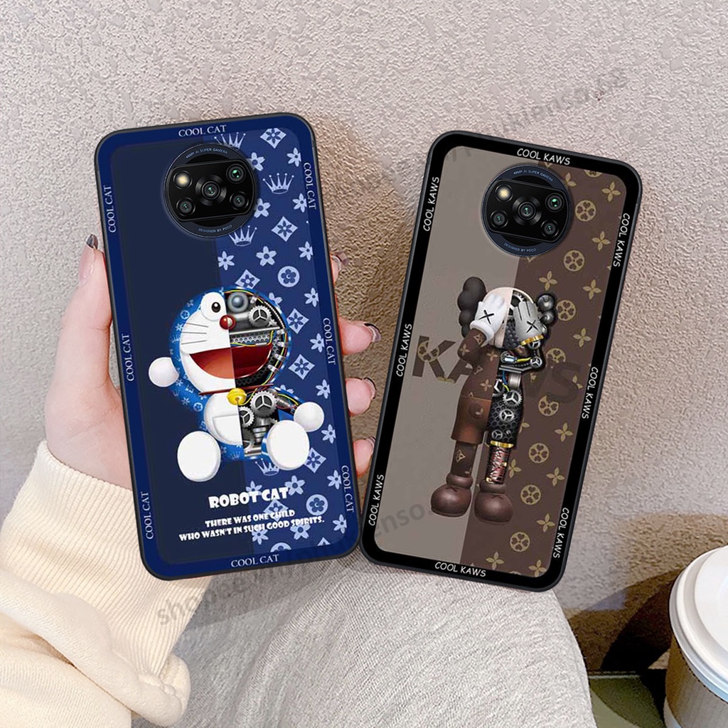 Ốp lưng điện thoại Xiaomi Poco X3 / Poco X3 Pro in hình gấu bear, kaws, doremon thời trang, ốp lưng cao cấp chất lượng