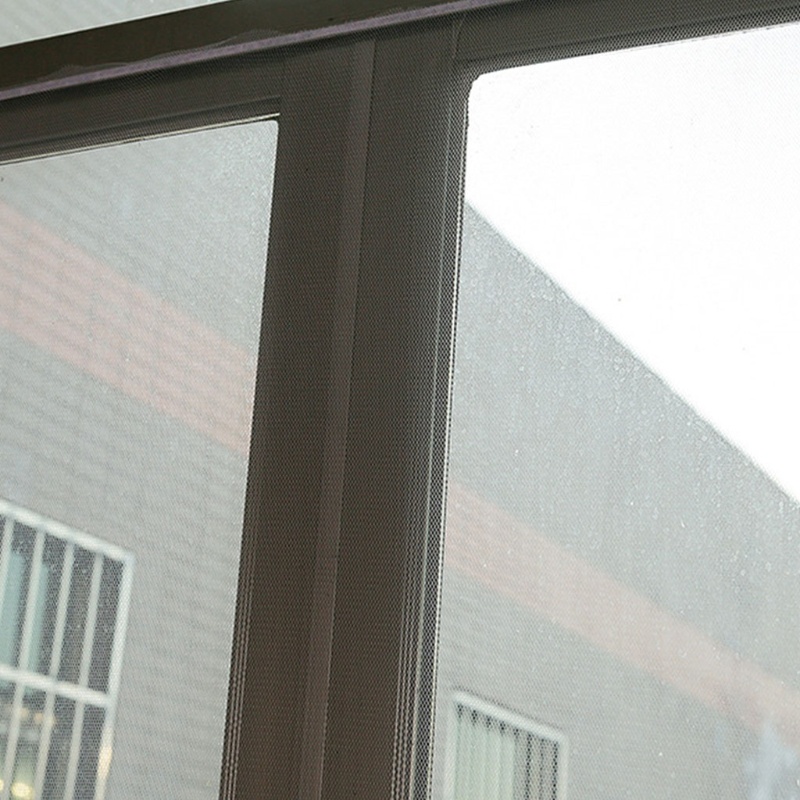 Rèm Cửa Sổ Tự Dính Bằng Nilon Chống Muỗi Có Nút Bấm Mạnh Mẽ Điều Chỉnh Được