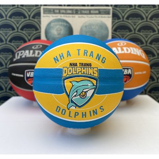 Bóng rổ Spalding NHA TRANG DOLPHINS VBA (2021) size7 Giải bóng rổ các câu lạc bộ chuyên nghiệp Việt Nam