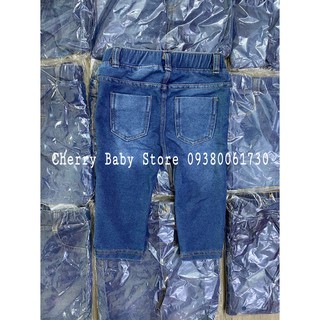 Quần Tregging Jean xanh đậm HM
