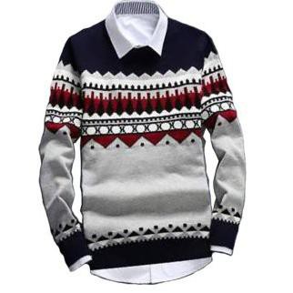Áo Sweater Dệt Kim In Chữ Kdu.10Ap21 "Thời Trang Cho Nam