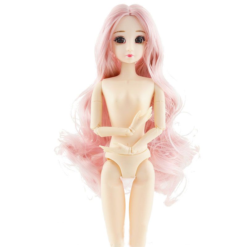 Mô hình búp bê công chúa BJD 3D kèm 20 khớp nối cơ thể 30cm 1/6