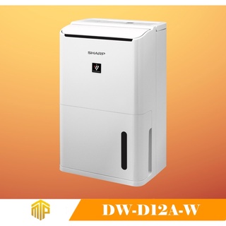 Máy hút ẩm và tạo ion Sharp DW-D12A-W (Hàng chính hãng, Công suất 12 lít/ngày, Diện tích 25m2, Bảo hành 12 tháng)