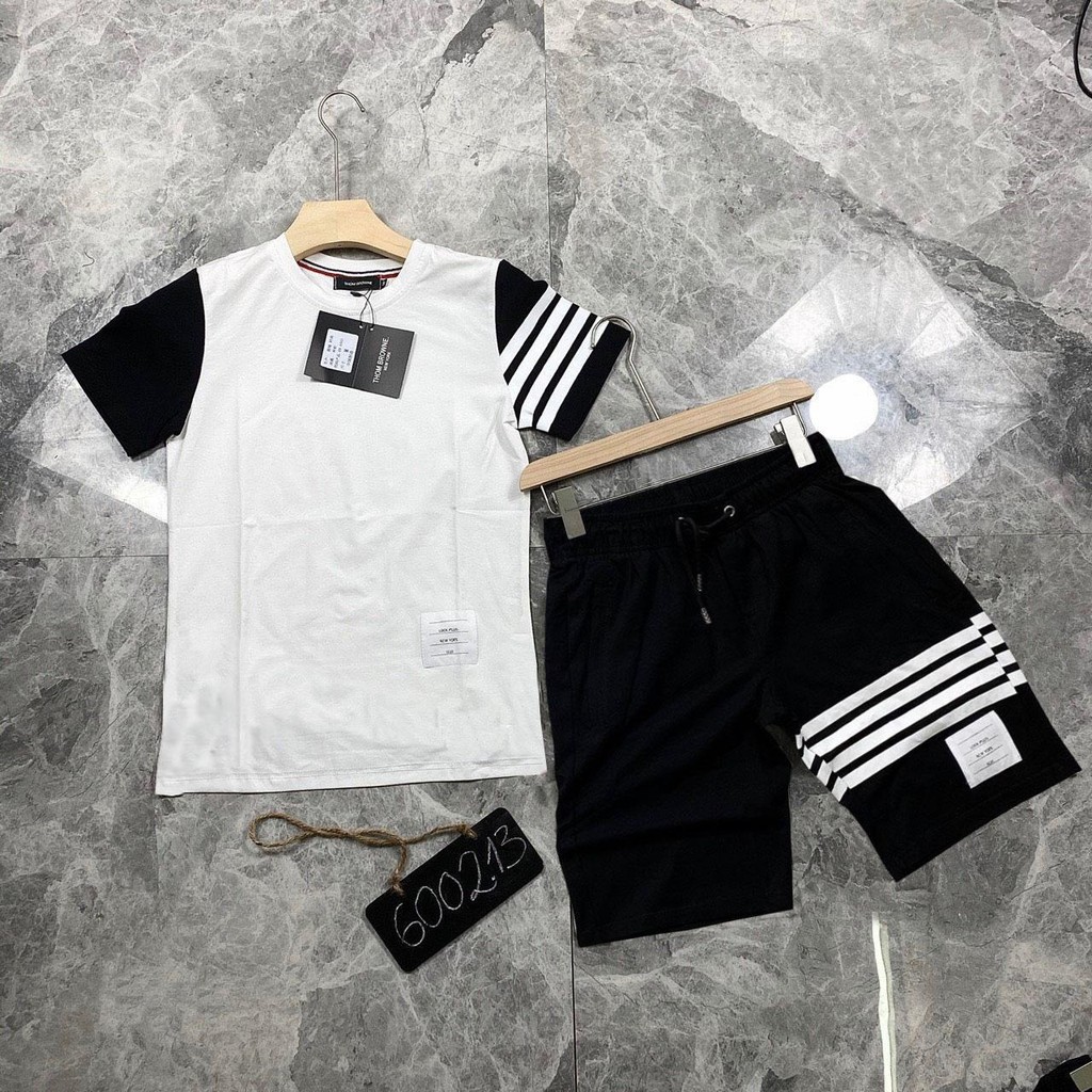 [ SIÊU SALE ]   Bộ Hè Nam Kẻ Sọc Mẫu Hot, Đồ Bộ Nam NS00042 VN010 | BigBuy360 - bigbuy360.vn