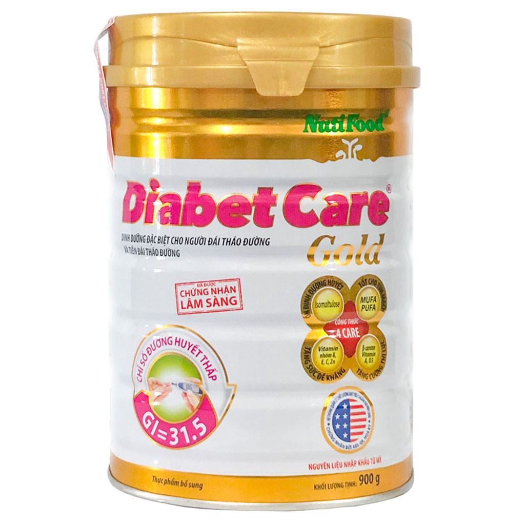 Sữa bột Nutifood Diabet Care Gold 900G