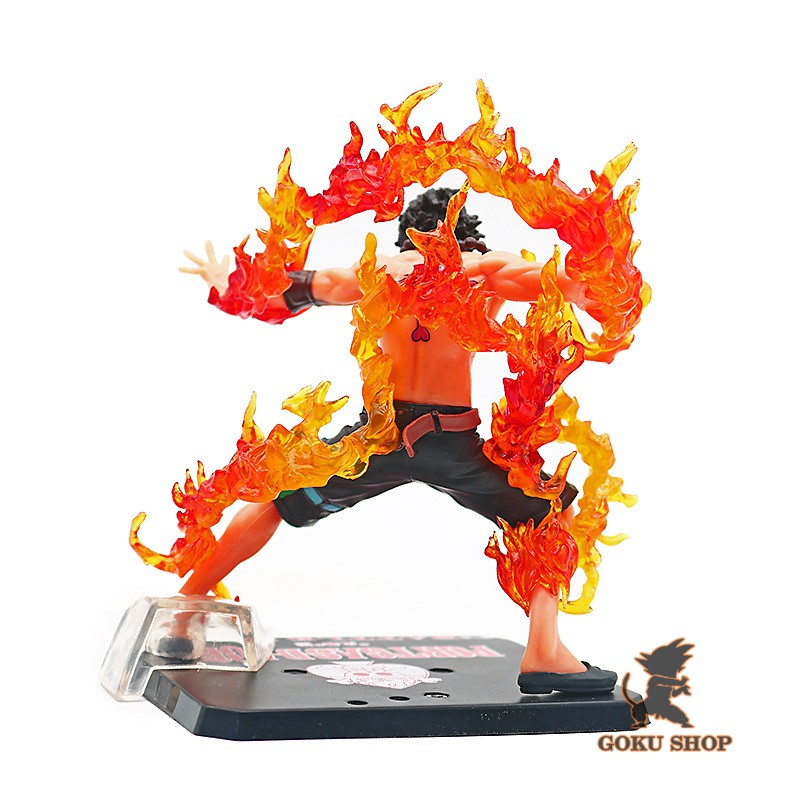 Mô hình ACE hỏa quyền FREE SHIP Mô hình ACE One Piece có 2 đầu thay đổi