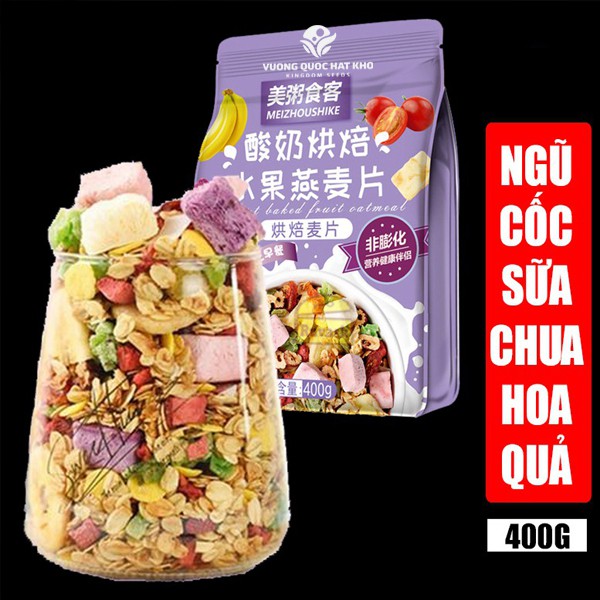 Ngũ Cốc Sữa Chua | 1 Gói Ngũ Cốc Giảm Cân Gói 400g - Sẵn Rẻ | BigBuy360 - bigbuy360.vn