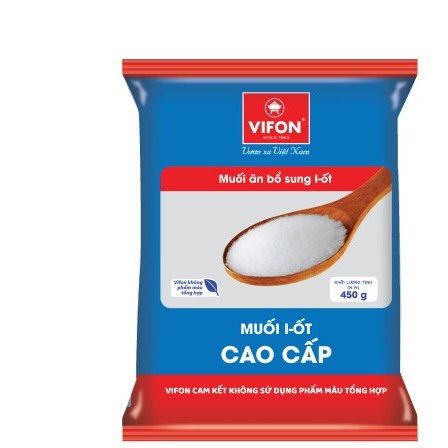 Muối Tinh Sấy Cao Cấp VIFON 450g