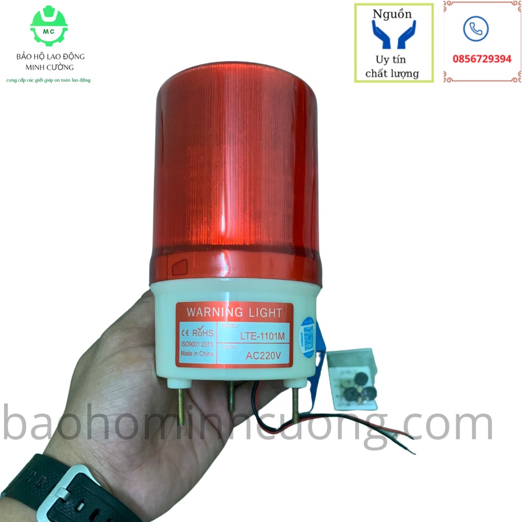 Đèn cảnh báo nguy hiểm, đèn cảnh báo công trường sử dụng điện 220V