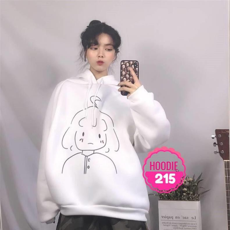 [Mã FAXANH1505 giảm 10K đơn 50K] ÁO HOODIE CÔ GÁI XINH XẮN AHD215 ⚡100% ẢNH THẬT⚡ HOODIE NAM NỮ | BigBuy360 - bigbuy360.vn