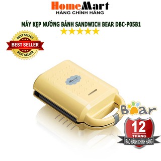 Máy Nướng Bánh mì Sandwich, Bánh Waffle đa năng Bear DBC-P05B1 (Bảo hành chính hãng 12 tháng)