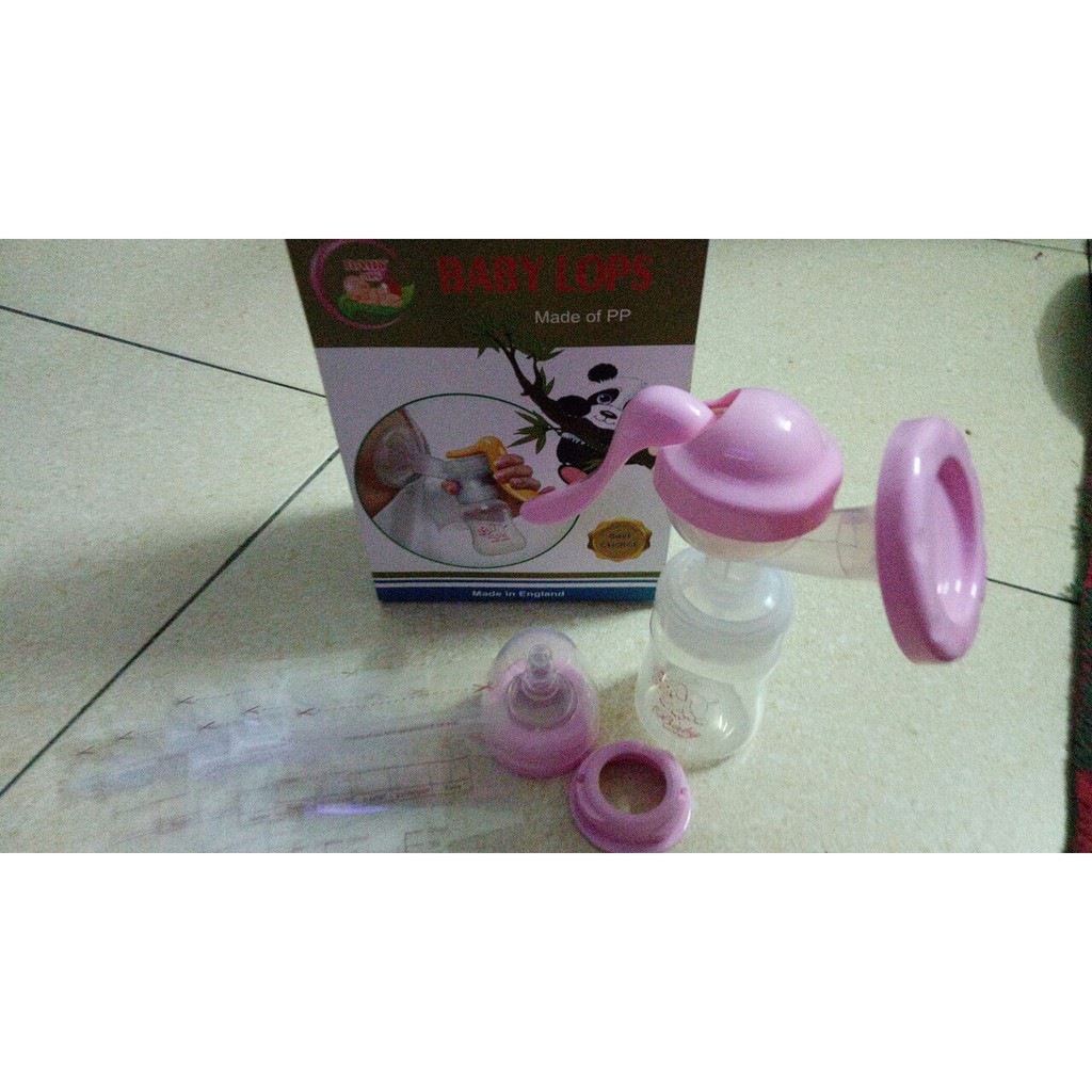 [Sunkidshop] Máy Vắt Sữa Bằng Tay BABY LOPS - Tặng kèm 6 túi trữ sữa