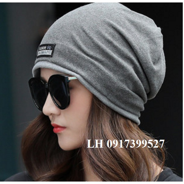 nón len nữ Mũ len nữ đa năng thời trang Hàn QUốc