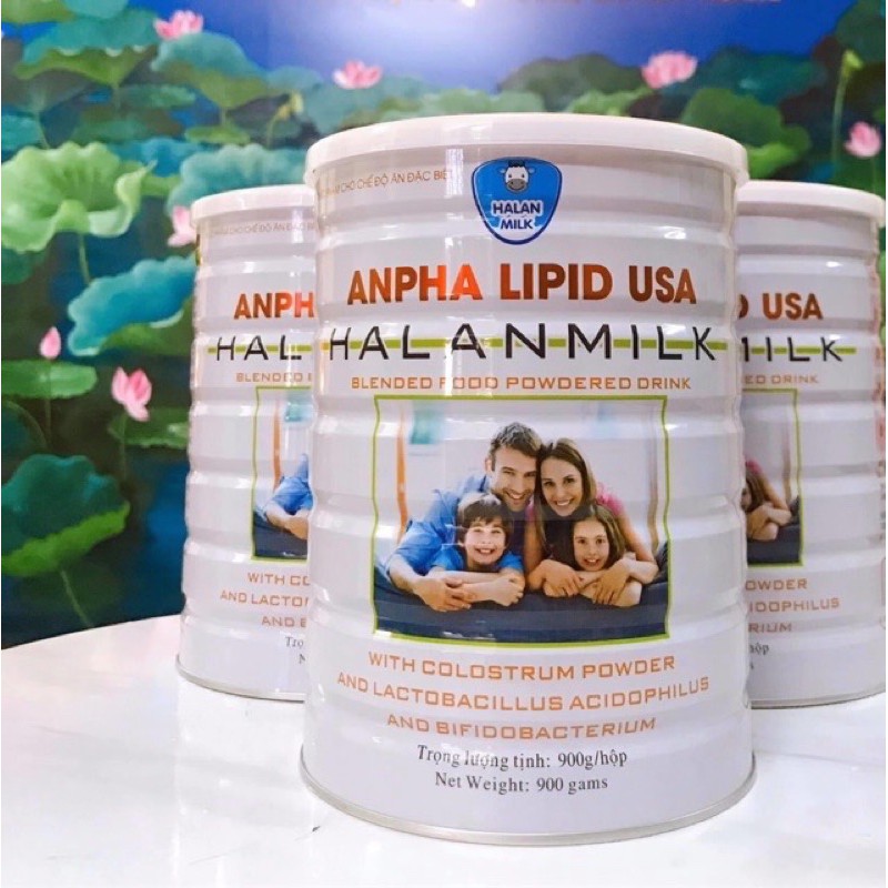 Sữa non Anpha Lipid USA 900g - Giúp tăng sức đề kháng, phục hồi nhanh sức khỏe