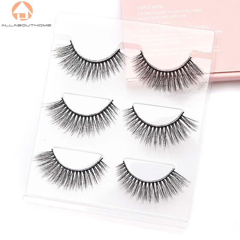 3 Cặp lông mi giả 3D nhiều lớp có thể tái sử dụng
 | BigBuy360 - bigbuy360.vn