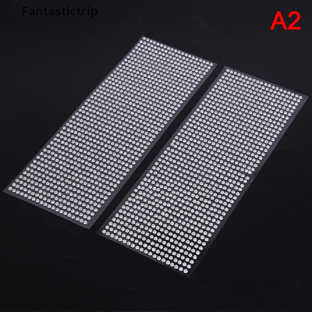 [Hàng mới về] Set 2 tờ miếng dán ngọc trai giả 3D trang điểm lông mày/cơ thể tự dính thời trang