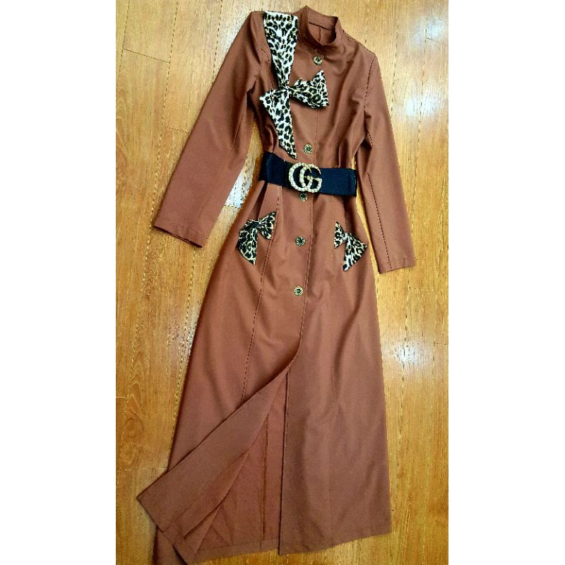 Áo khoác kiểu dáng dài vintage