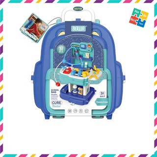Đồ Chơi Nhà Bếp Nhập Vai Bowa 8391P - Cặp Bác Sĩ 31 Chi Tiết, Không Dùng Pin 8391P Cho Trẻ Habino Toys
