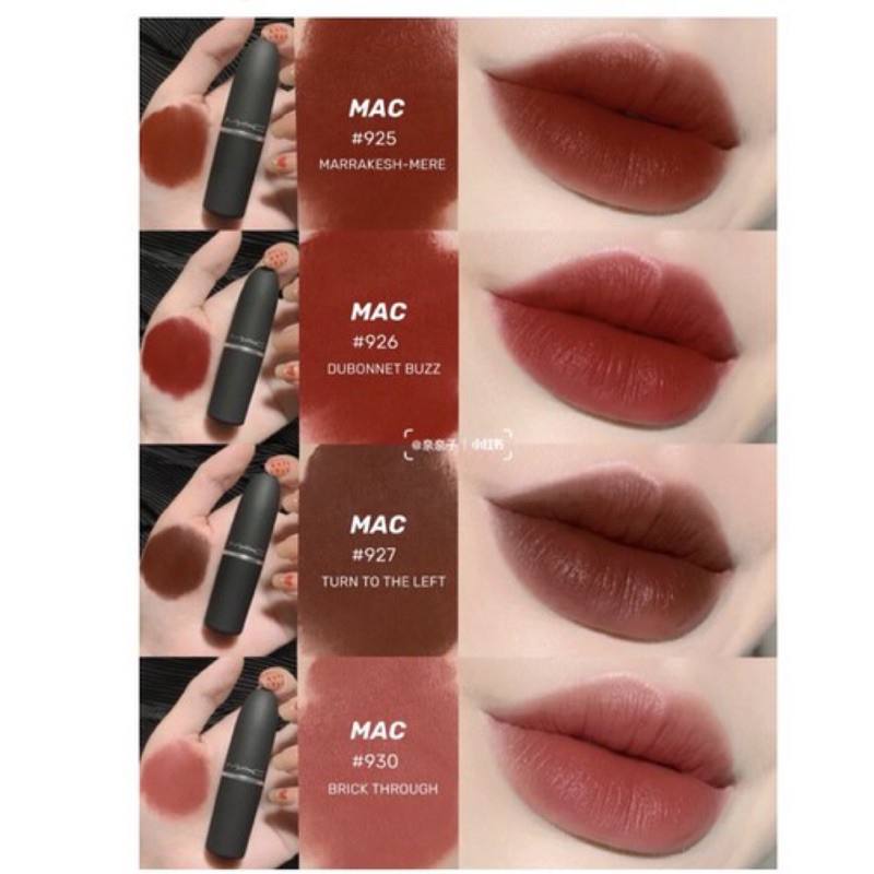 Son thỏi M.A.C Powder Kiss Lipstick Rouge A Levres 3g