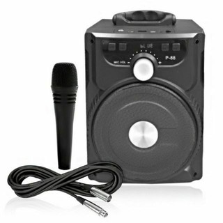 [ tặng kèm míc]Loa Karaoke bluetooth P88, P89- loa bluetooth