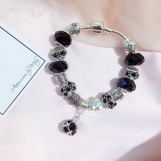 VÒNG TAY CHARM PHA LÊ ( NHIỀU MÀU )