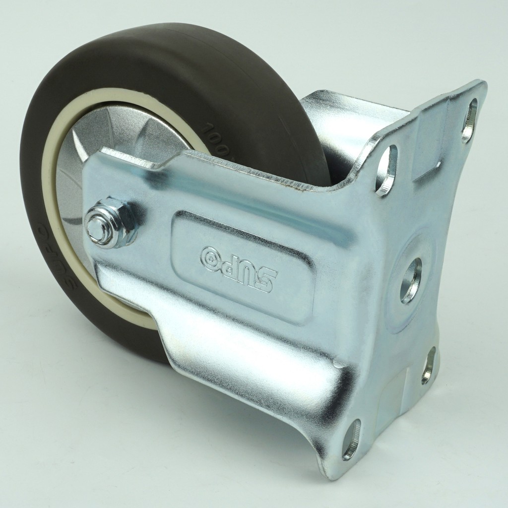 Bánh xe cao su mềm 100x32