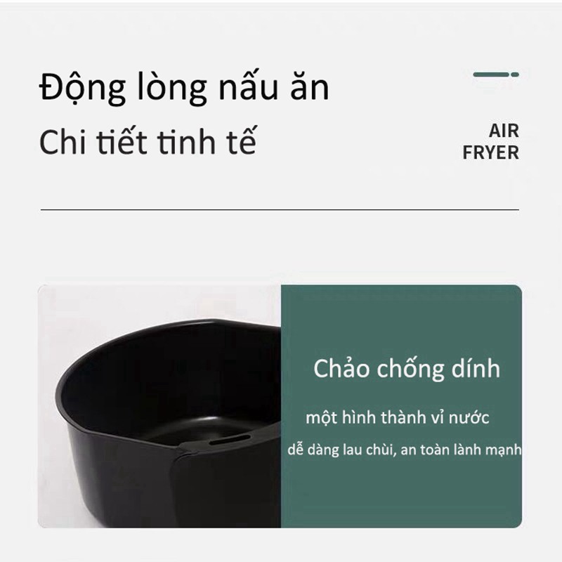 NỒI CHIÊN KHÔNG DẦU - CHÍNH HÃNG SHANBEN - D18 HÀNG CAO CẤP (BÀO HÀNH 6 THÁNG)