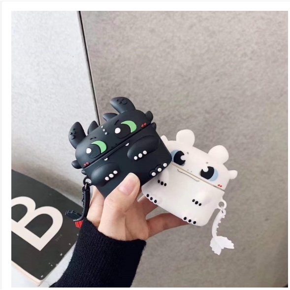 Vỏ Bảo Vệ Hộp Sạc Tai Nghe Không Dây bluetooth Bằng Silicon Mềm Họa Tiết Hoạt Hình 3D Cho Realme Buds Air3