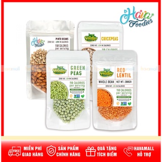 Tặng Hạt Quinoa - Combo 4 Loại Đậu Hà Lan Xanh (250gr) + Đậu Gà ( 250gr) + Đậu Lăng Đỏ ( 250gr) + Đậu Cúc Pinto ( 250gr)