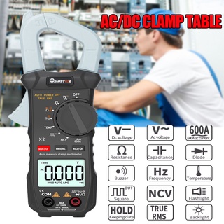 MUSTOOL X2 Pocket 6000 Counts True RMS Clamp Meter AC Voltage&Current Digital Multimeter Automatic