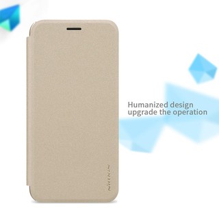 Bao da Samsung Galaxy J7 plus hiệu Nillkin Sparkle