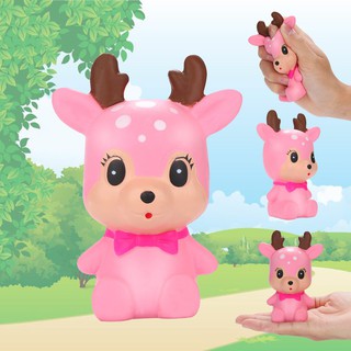 Đồ chơi bóp tay giúp giảm căng thẳng , hình con nai sp14  squishy