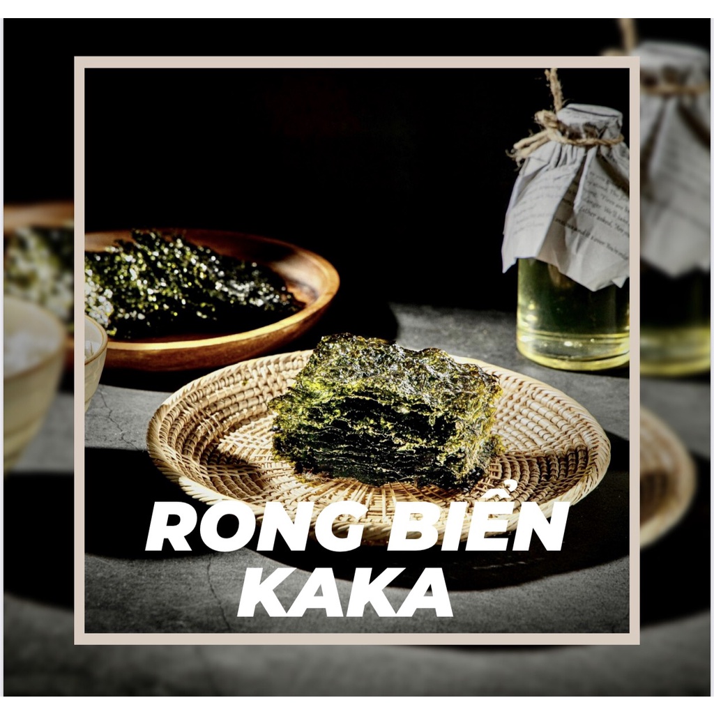 Rong biển sấy khô ăn liền loại 1 thương hiệu KAKA xuất xứ Hàn quốc,với gói lớn tiết kiệm hơn,ngon hơn,giá phải chăng hơn