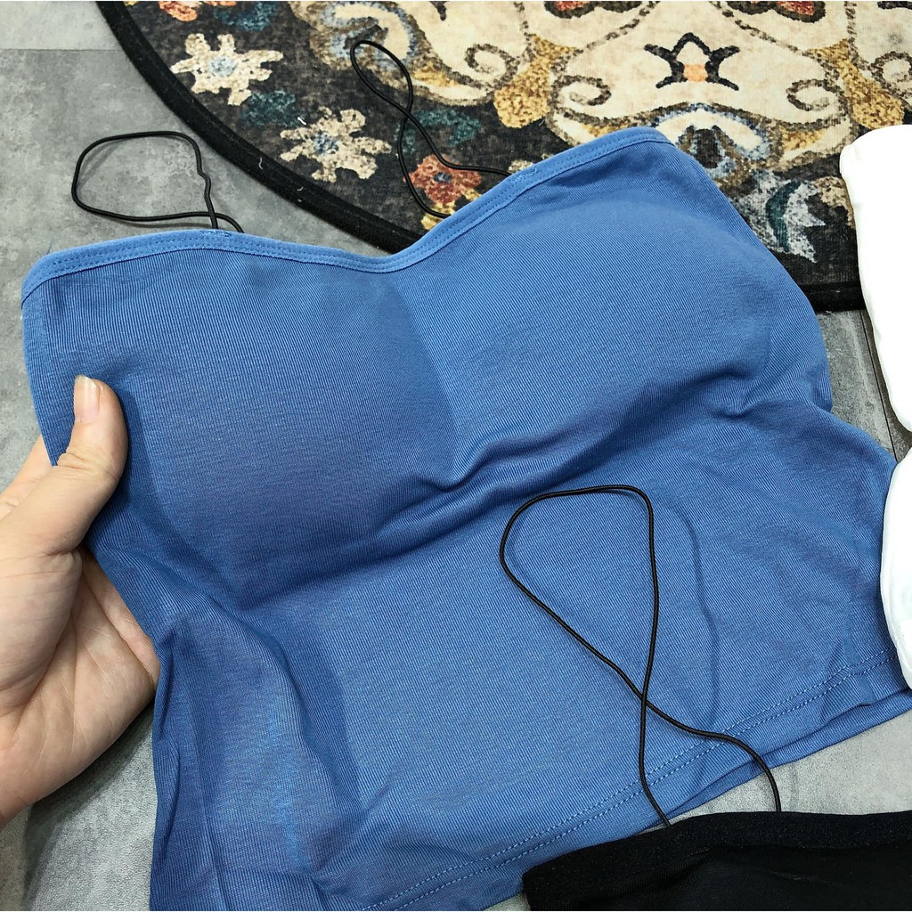 [Mã WASKT410K giảm 10K đơn 50K] ÁO 2 dây ĐỆM NGỰC DÂY BÚN (Kèm ảnh thật) | BigBuy360 - bigbuy360.vn