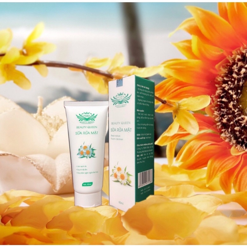 Sữa rửa mặt Beauty queen 45k