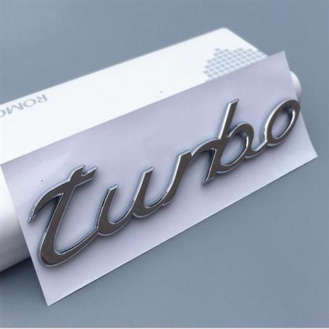 1 x Nhãn Dán Trang Trí Xe Hơi Porsche GTS MACAN CAYENNE PANAMERA CARERRA BOXSTER TURBO 911 718 Bằng Chrome Chất Lượng Cao