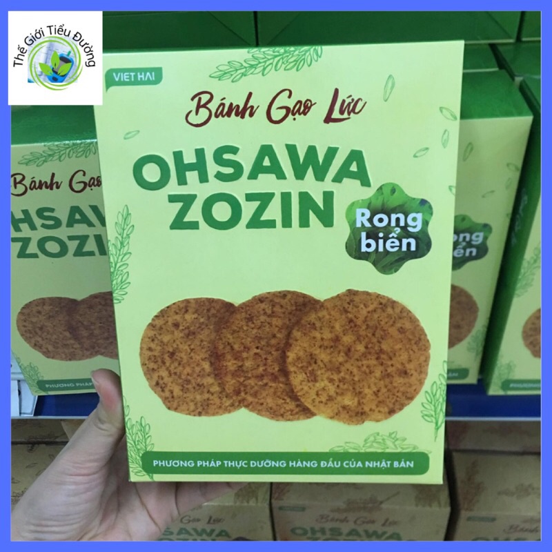 Bánh gạo lứt OHSAWA ZOZIN_Rong biển