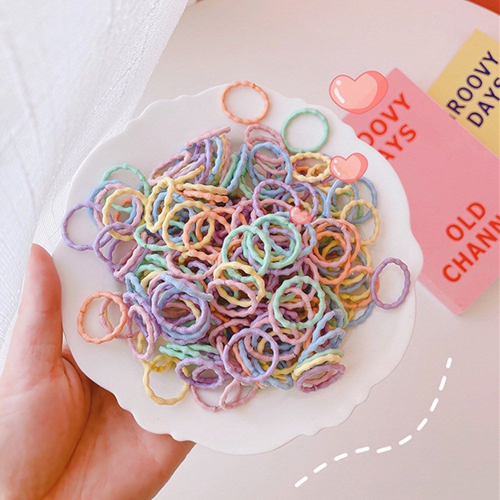 100 Dây đầu trẻ em Ban nhạc tóc đàn hồi cao