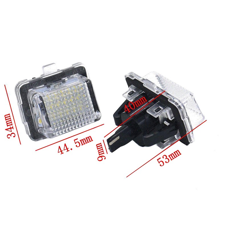 Đèn Led Biển Số 18 Smd Cho Medes Mercedes W204 W221 W212 W216