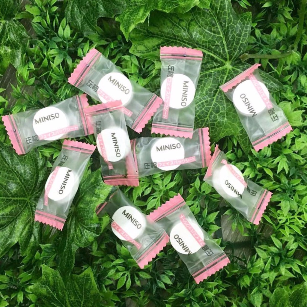 [Mã ICBBACK1219 hoàn 20K xu đơn 0Đ] Mặt Nạ Viên Nén Miniso Nhật Bản Set Lẻ | BigBuy360 - bigbuy360.vn